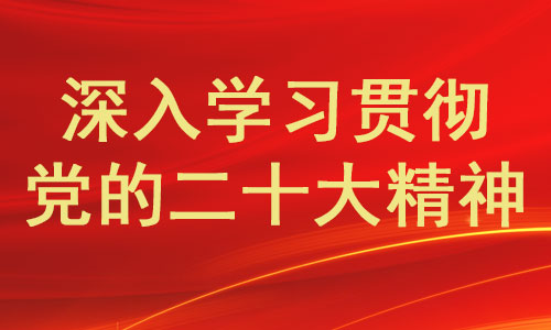 深入学习贯彻党的二十大精神