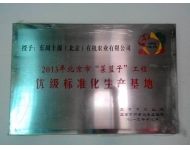 优级标准化生产